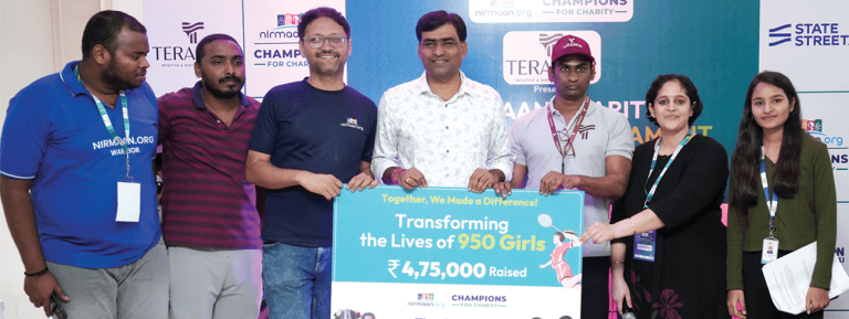 nsure healthy spine rallied for nirmaan charity badminton tournament as a sports health partner