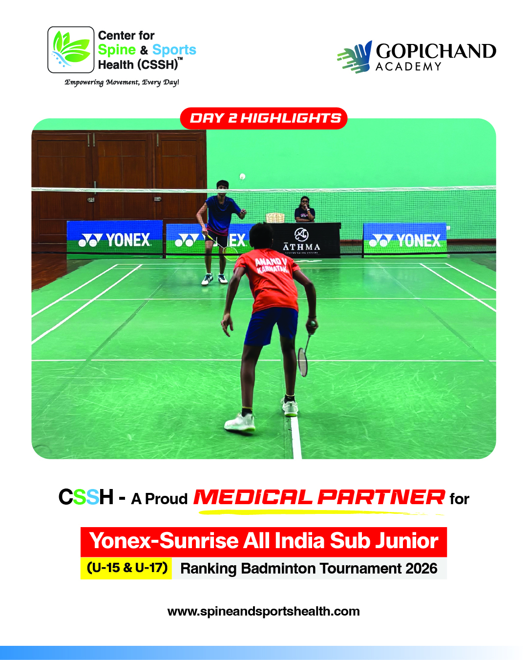 Day 2 - Yonex Sunrise Junior Badminton 4