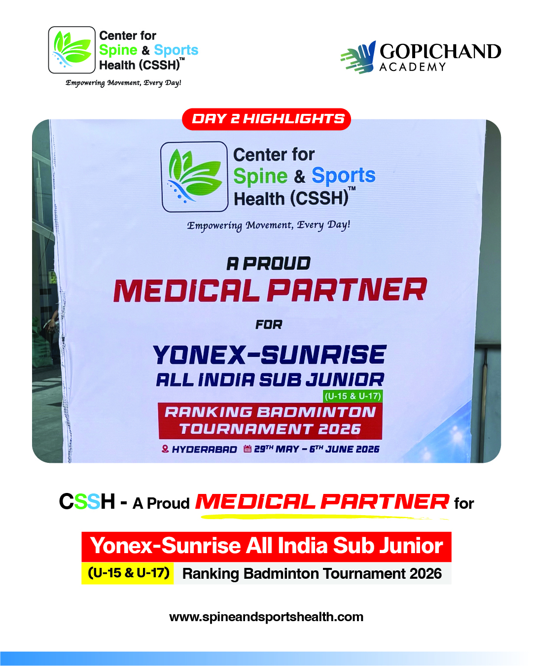Day 2 - Yonex Sunrise Junior Badminton