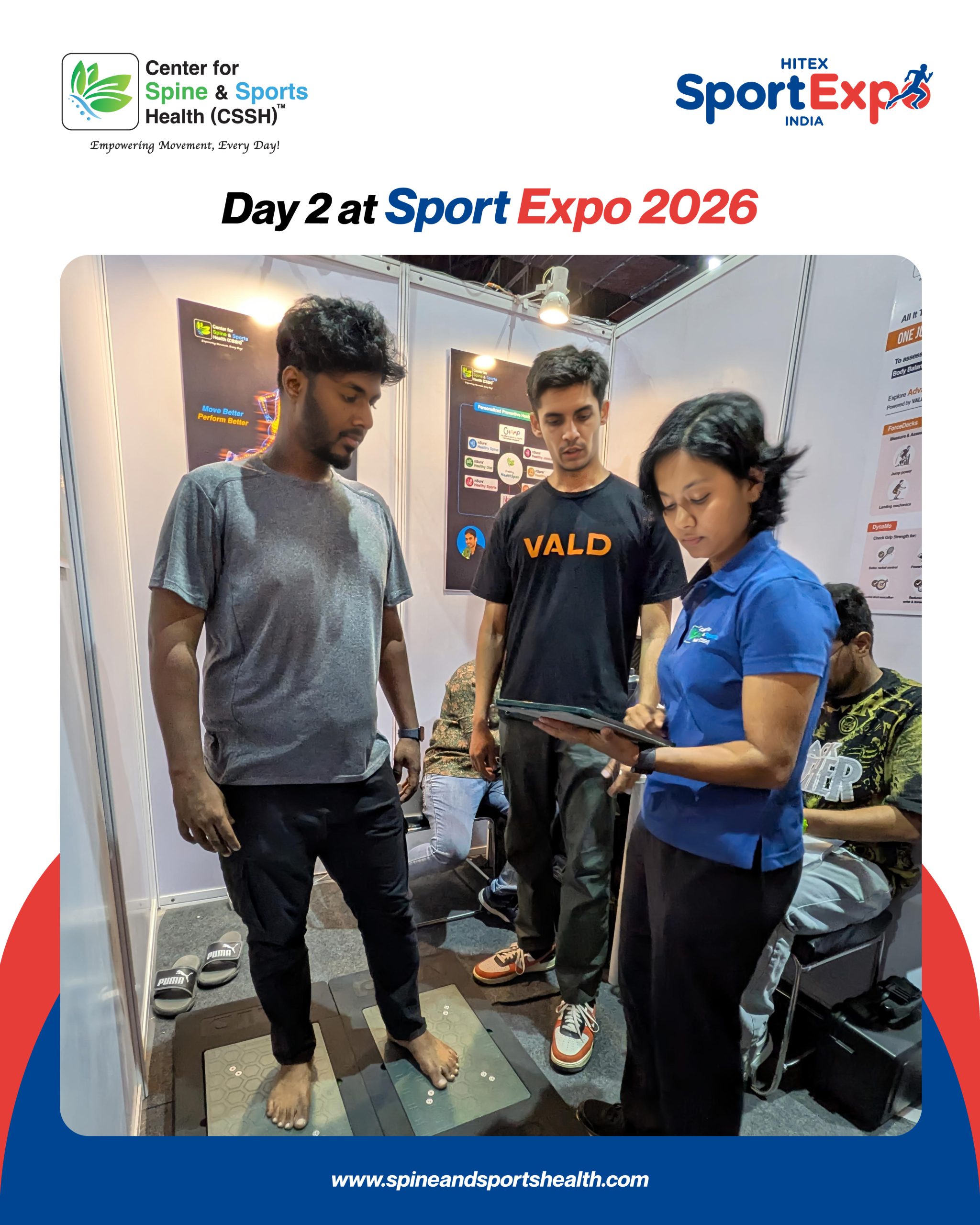 Day 2 - Sport Expo 2026 VALD ForceDecks